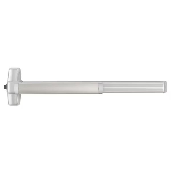 Grade 1 Rim Exit Bar, Wide Stile Pushpad, 36-in Device, Night Latch Function, 06 Lever with Escutche, Von Duprin, Mfr#: QEL99L-NL-06 3 US28 LHR
